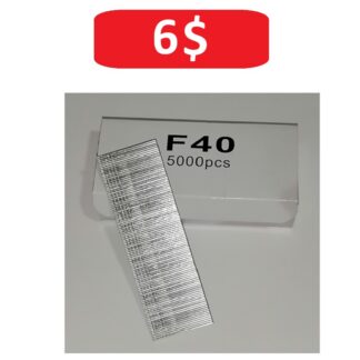 F40 1 Box have 5000pcs nails