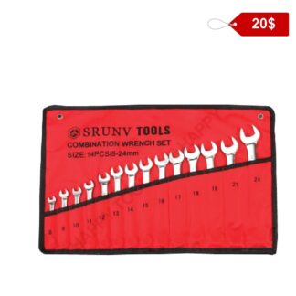 14 pcs combination wrench set (12 pts)