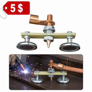 welding magnet Head (double base) - magnetic welding ground clamp copper