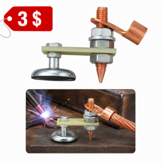 welding magnet Head (one base) - magnetic welding ground clamp copper