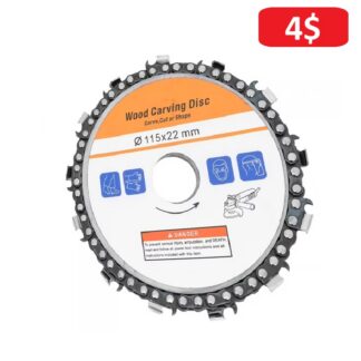115mm wood chain disc for small angle grinder (145280)