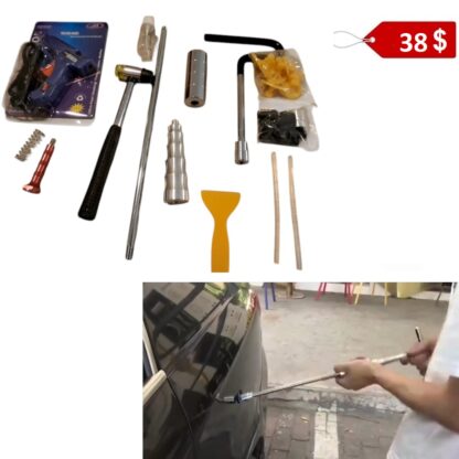 Topway car dent repair kit with glue and hammer 451761 ضربات السيارة