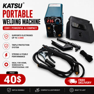 KATSU Portable Welding Machine 220V – Powerful & Compact | Free Delivery
