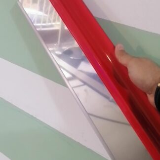 60cm stainless steel red scraper