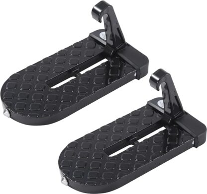 Topway car door step foot folding pedal 2 pcs (max weight : 100 kg)