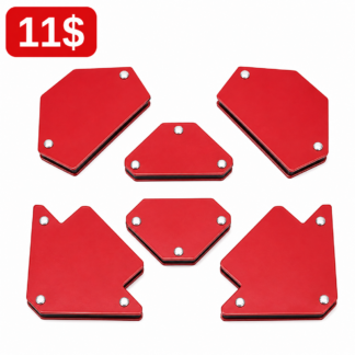 6pcs welding magnet set