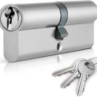 6cm wooden door lock جوزة باب 3 keys