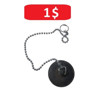 Rubber sink stopper 37mm